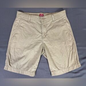 Levi’s XX Chino Shorts Mens 31 Khaki Tan Stretch Casual Summer